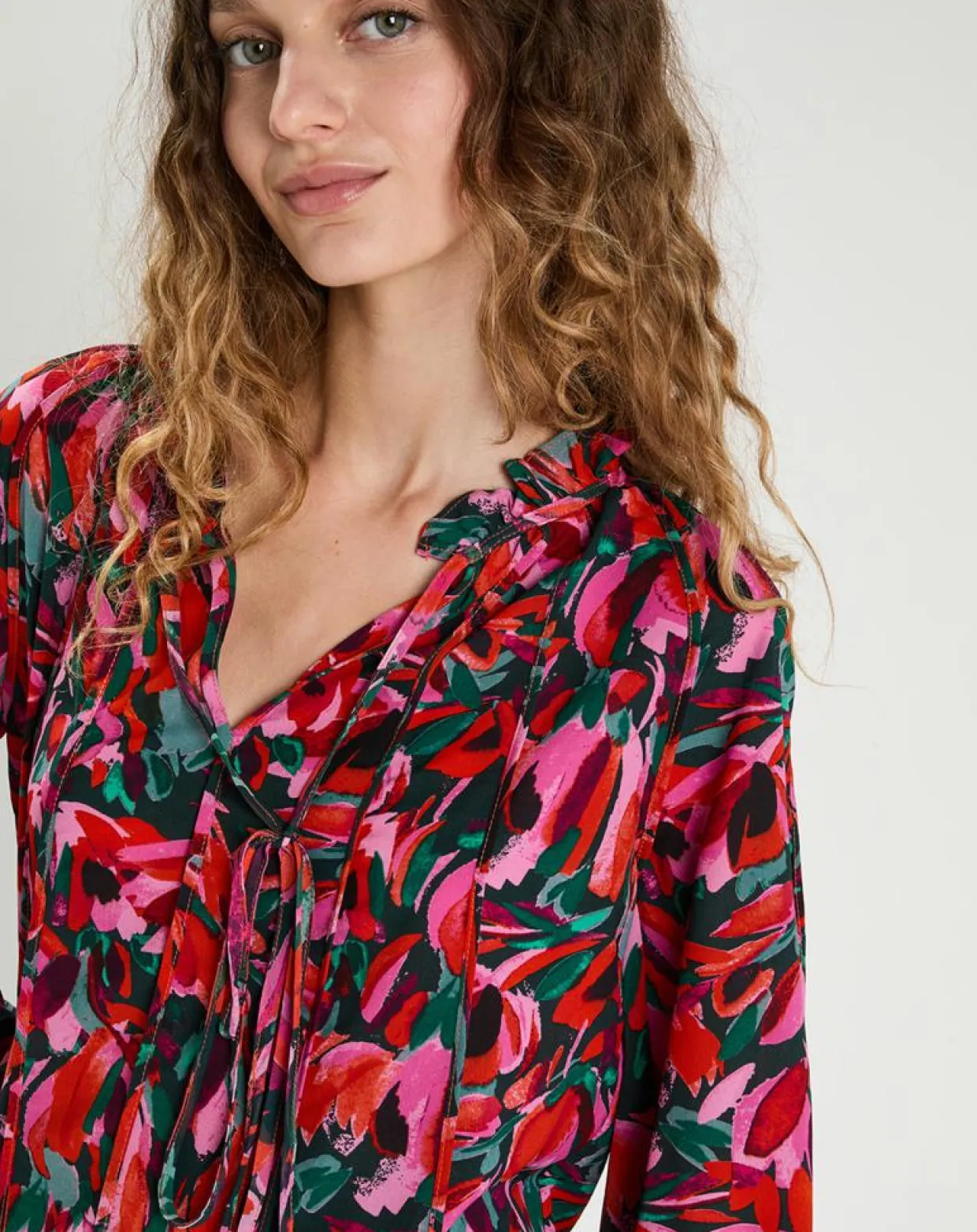 Femme The Korner Tops Et Blouses^Blouse Jeanne multicolore