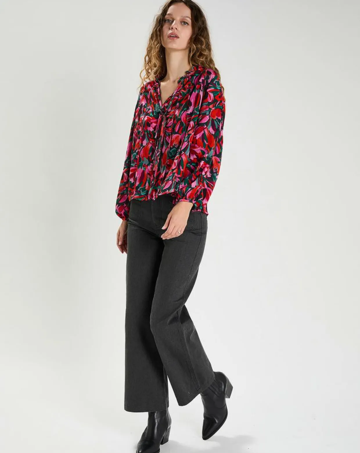 Femme The Korner Tops Et Blouses^Blouse Jeanne multicolore