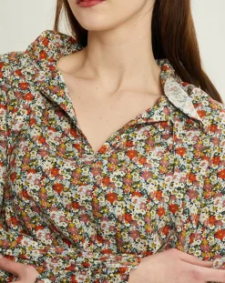 Blouse Libby Liberty multicolore-Cyrillus Discount