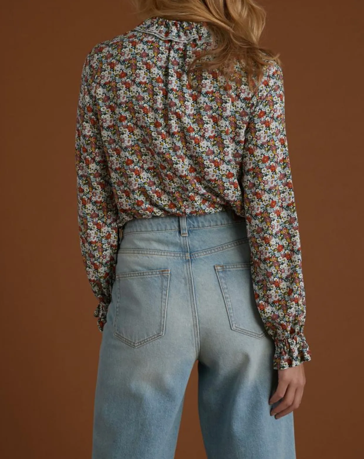 Blouse Libby Liberty multicolore-Cyrillus Discount