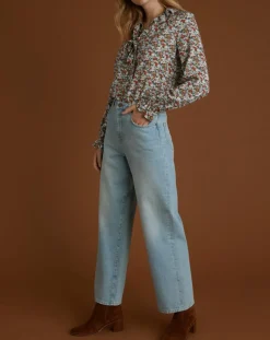 Blouse Libby Liberty multicolore-Cyrillus Discount