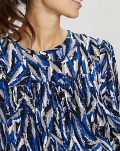 Blouse Loika bleu roi-Suncoo Discount