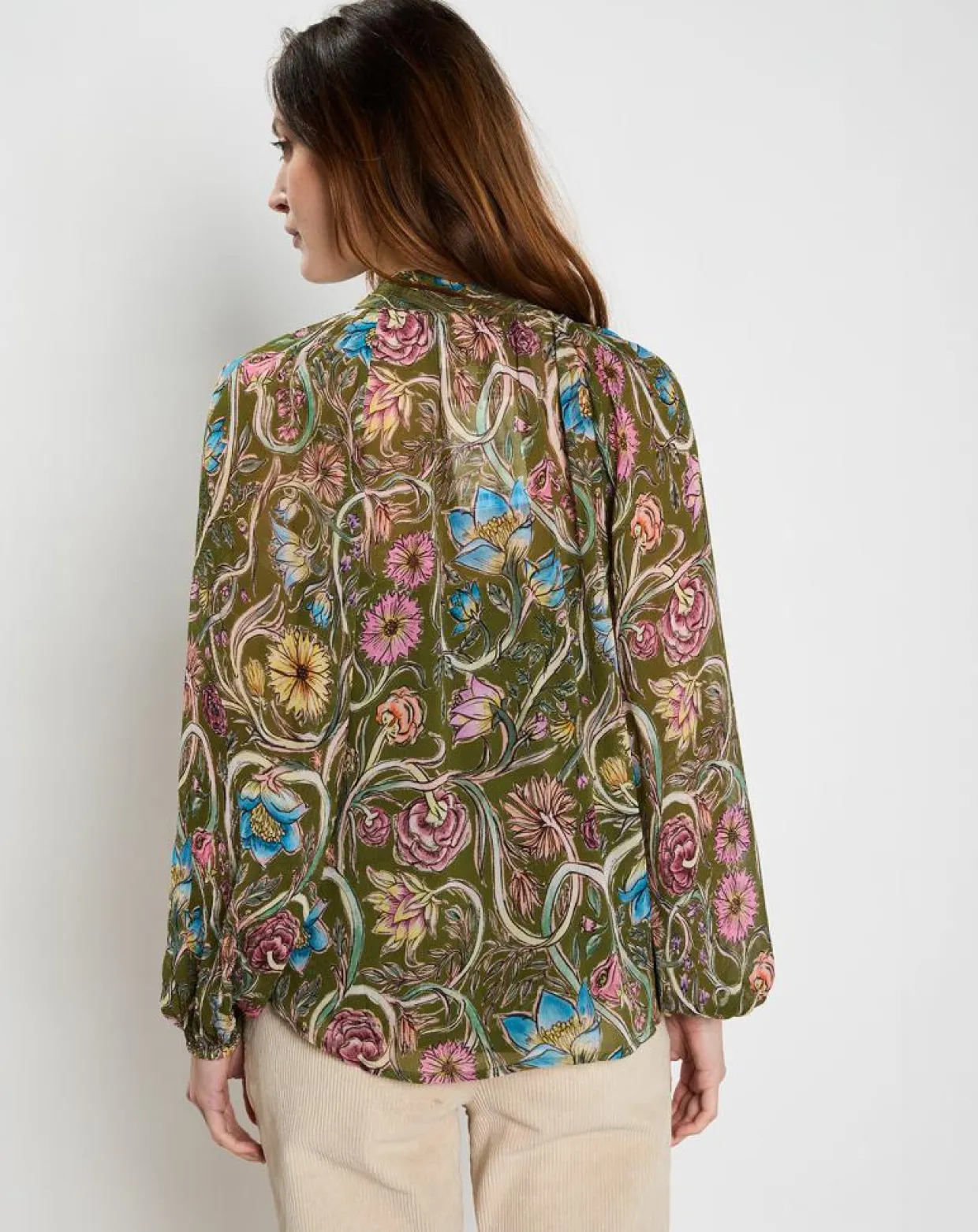 Femme Stella Forest Tops Et Blouses^Blouse loose Anna kaki