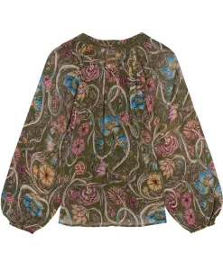 Femme Stella Forest Tops Et Blouses^Blouse loose Anna kaki