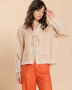 Femme The Korner Tops Et Blouses^Blouse Marion camel