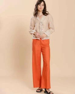 Femme The Korner Tops Et Blouses^Blouse Marion camel