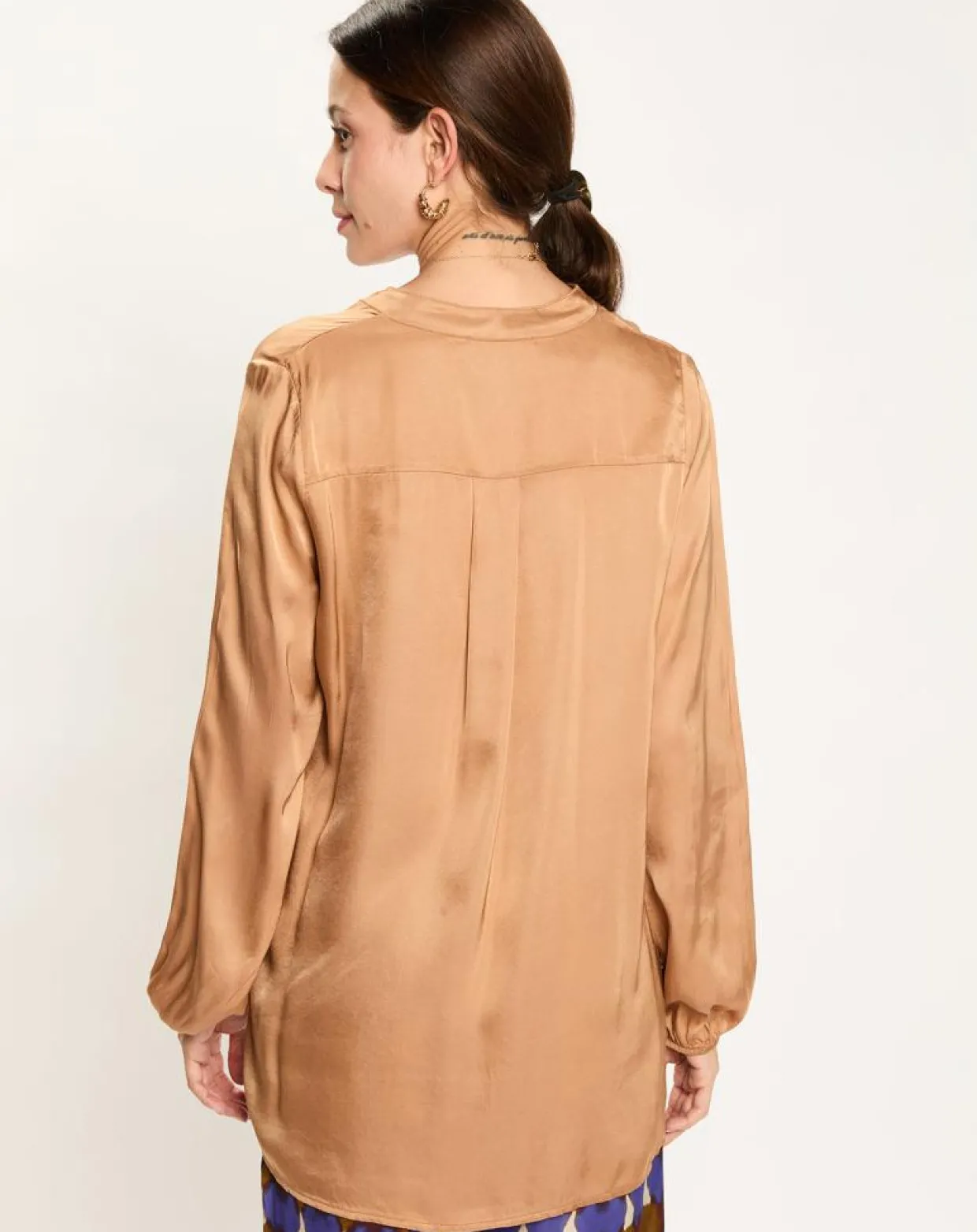 Blouse Nola havane-Lauren Vidal Discount