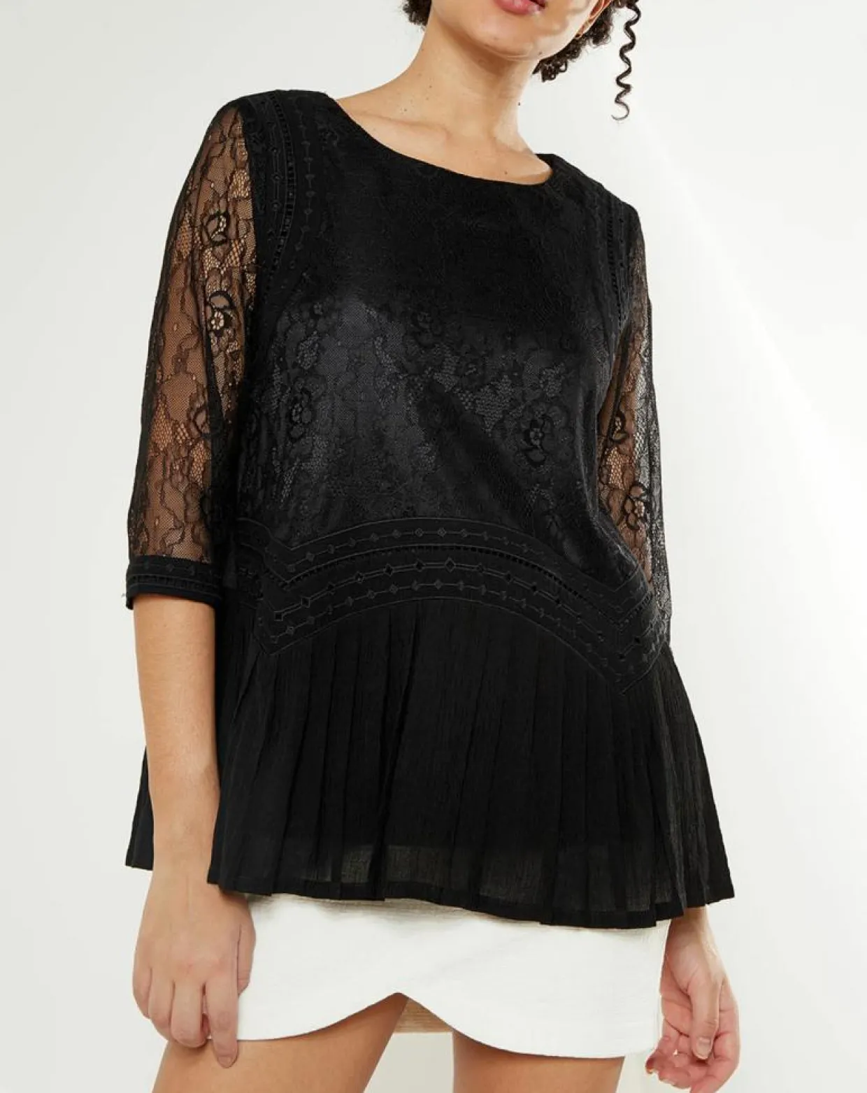 Femme See u Soon Tops Et Blouses^Blouse Olivia noire