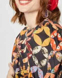 Femme Manoush Tops Et Blouses^Blouse Patchwork 70 noire