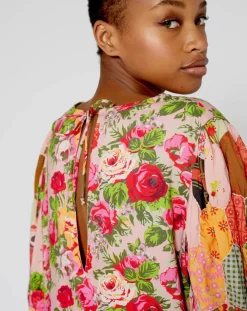 Blouse Patchwork rose-Manoush Best