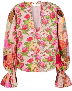 Blouse Patchwork rose-Manoush Best