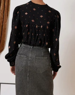 Femme Garance Paris Tops Et Blouses^Blouse Perle noire