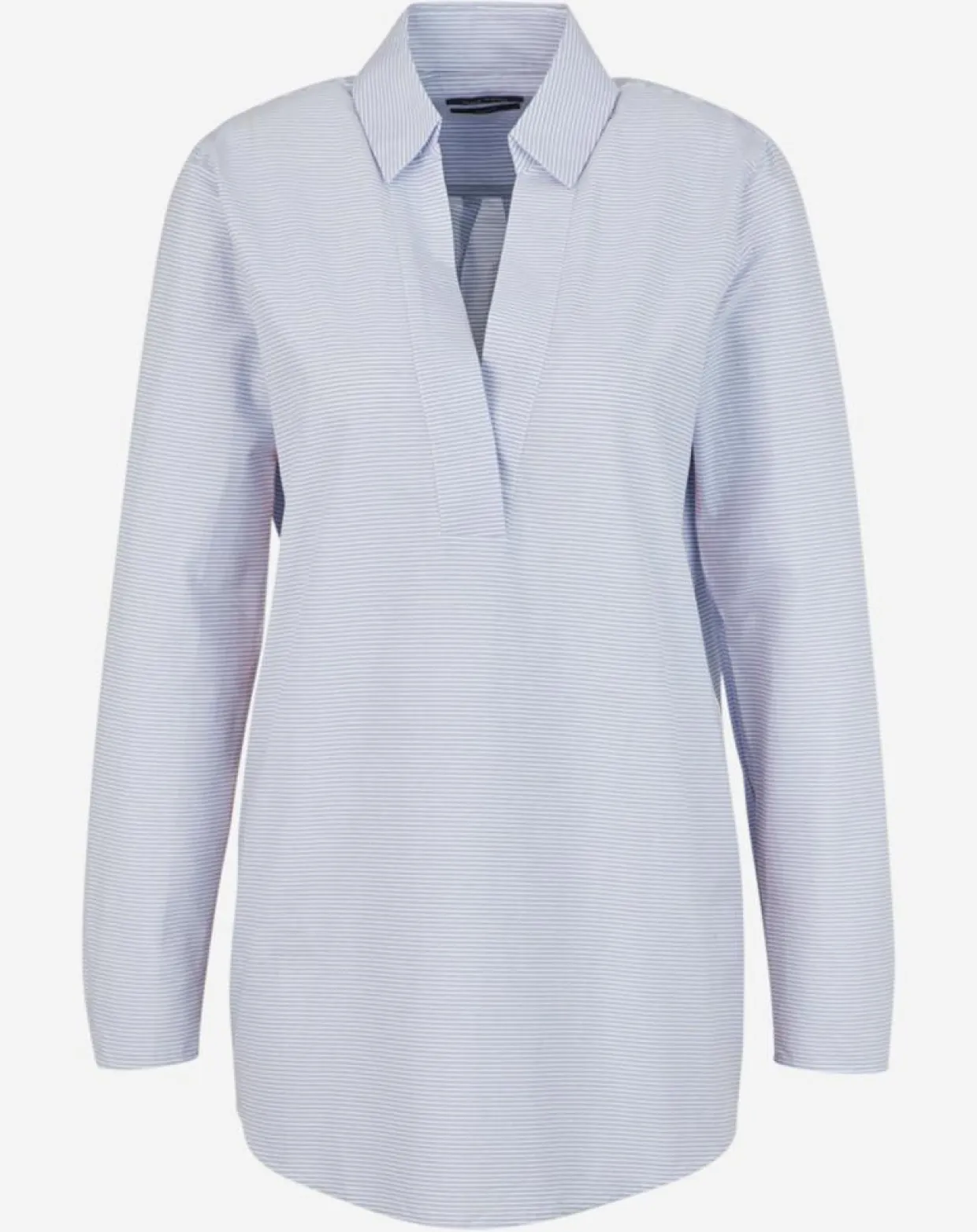 Blouse Popelin rayée bleue-Marc O'Polo New