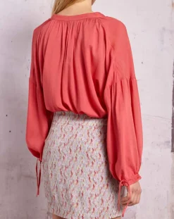 Femme Swildens Tops Et Blouses^Blouse Qelly pamplemousse