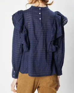 Blouse Somua marine-La Petite Etoile Discount