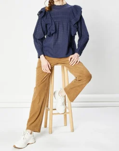 Blouse Somua marine-La Petite Etoile Discount