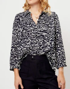 Blouse Zoé noir-See u Soon Hot