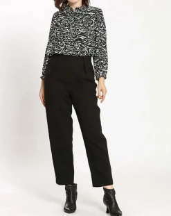 Blouse Zoé noir-See u Soon Hot
