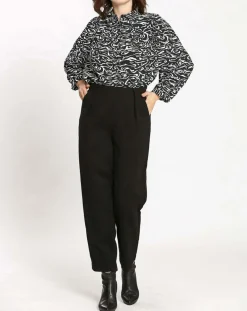 Blouse Zoé noir-See u Soon Hot