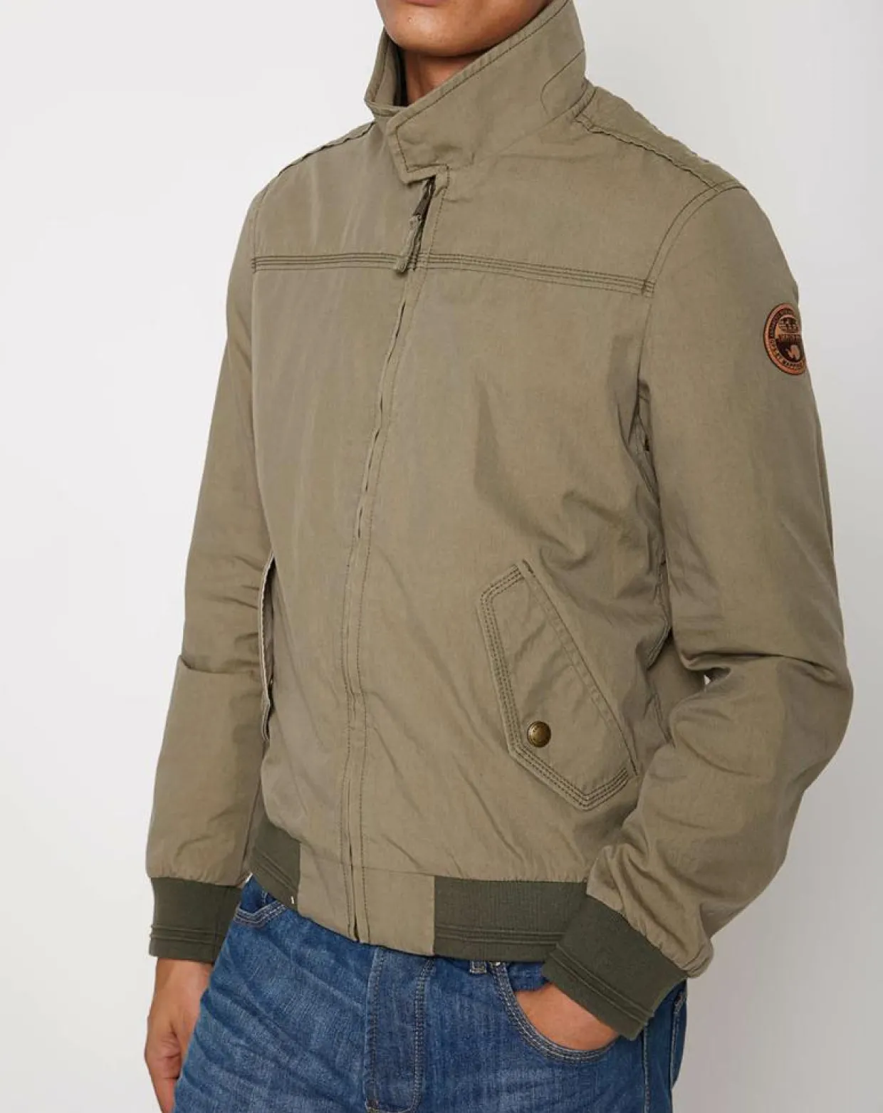 Blouson Acaster kaki-Napapijri Hot