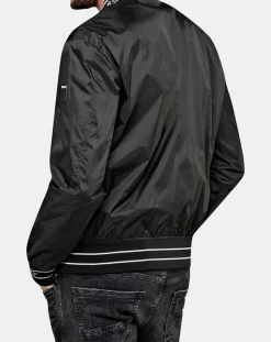 Homme Replay Vestes, Blousons^Blouson ajusté noir
