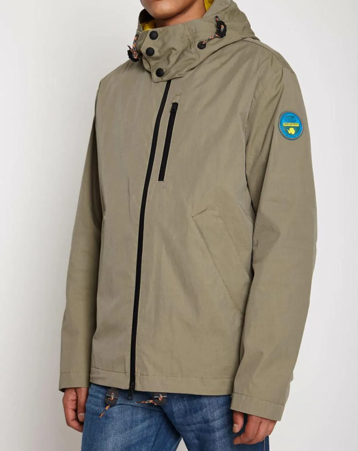 Homme Napapijri Vestes, Blousons^Blouson Alpa kaki