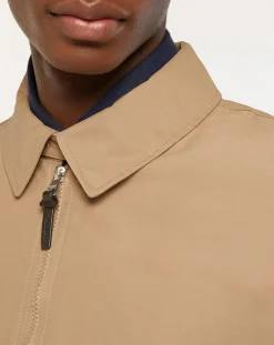 Blouson beige foncé-Hackett London Discount