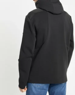 Homme Hackett London Vestes, Blousons^Blouson Bimatière à capuche jersey noir