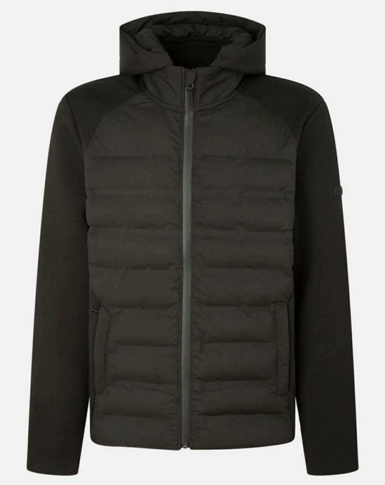 Homme Hackett London Vestes, Blousons^Blouson Bimatière à capuche jersey noir