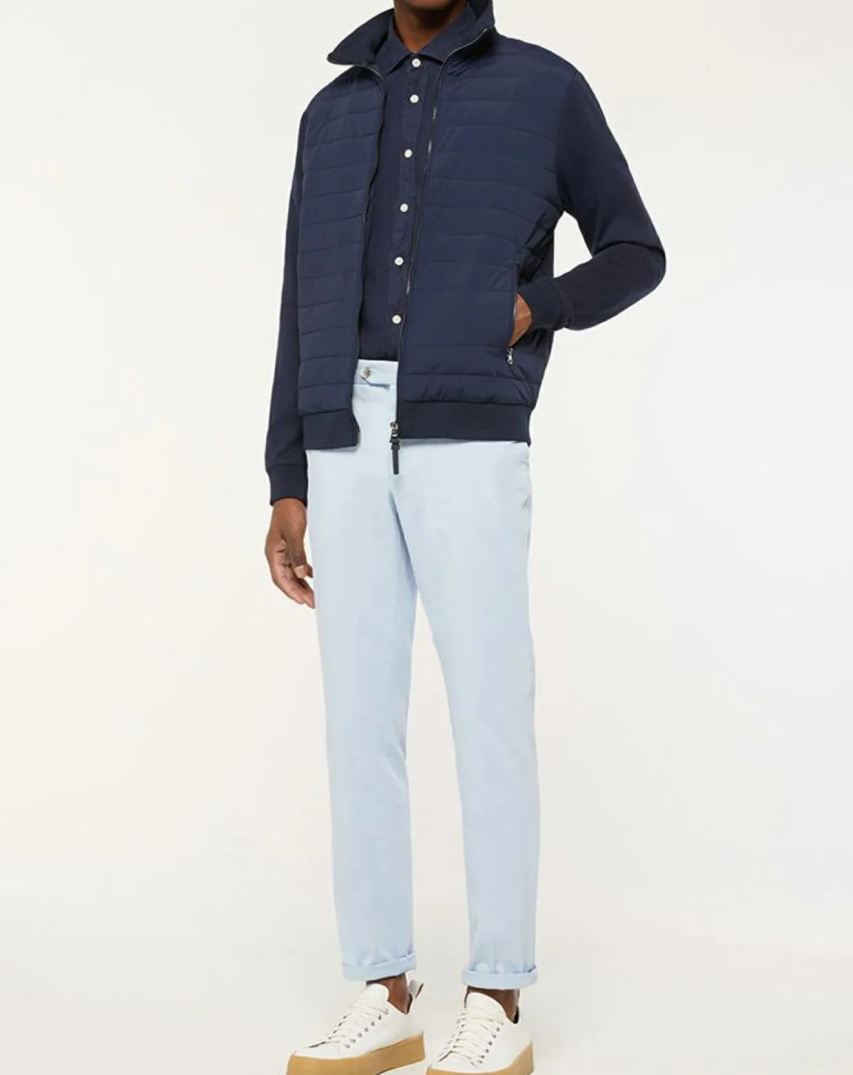 Homme Hackett London Vestes, Blousons^Blouson Bimatière Media bleu marine