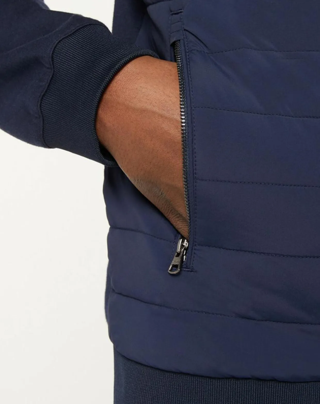 Homme Hackett London Vestes, Blousons^Blouson Bimatière Media bleu marine