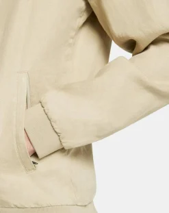 Blouson bombers 100% Lin Poulin beige-Galeries Lafayette Discount