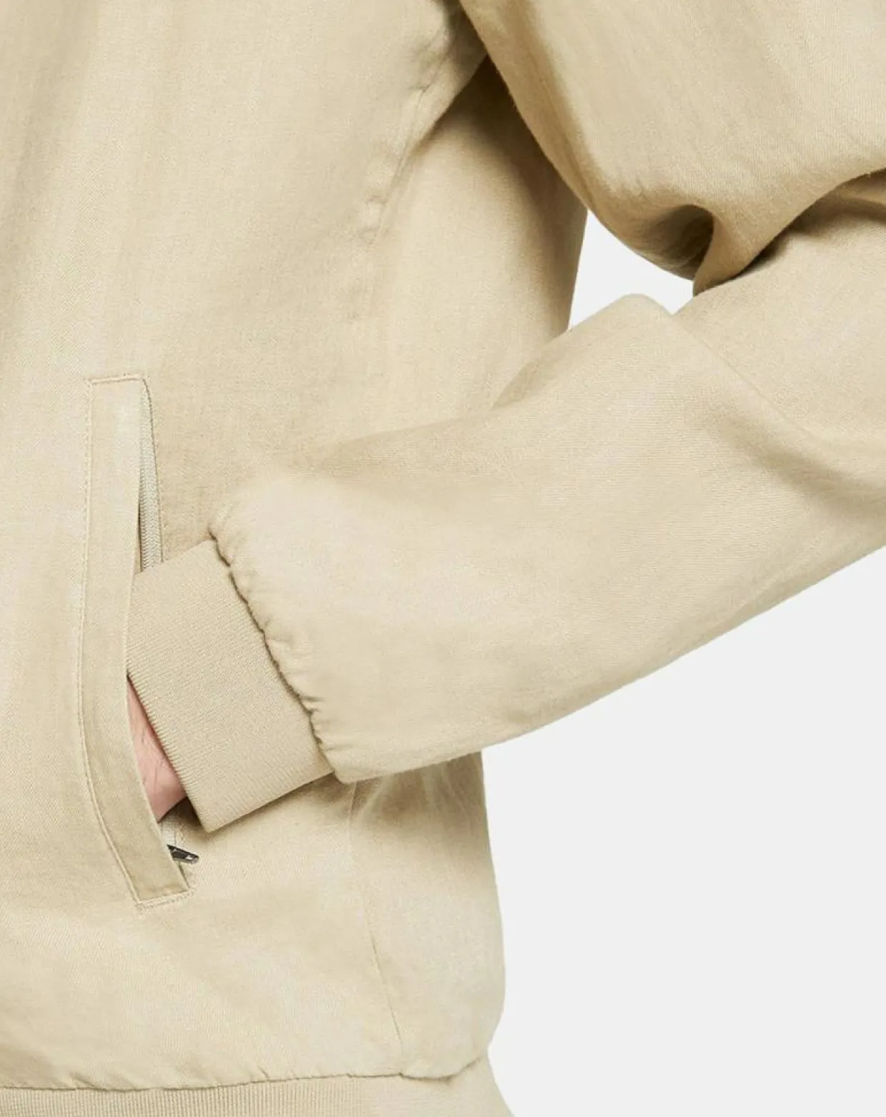 Blouson bombers 100% Lin Poulin beige-Galeries Lafayette Discount
