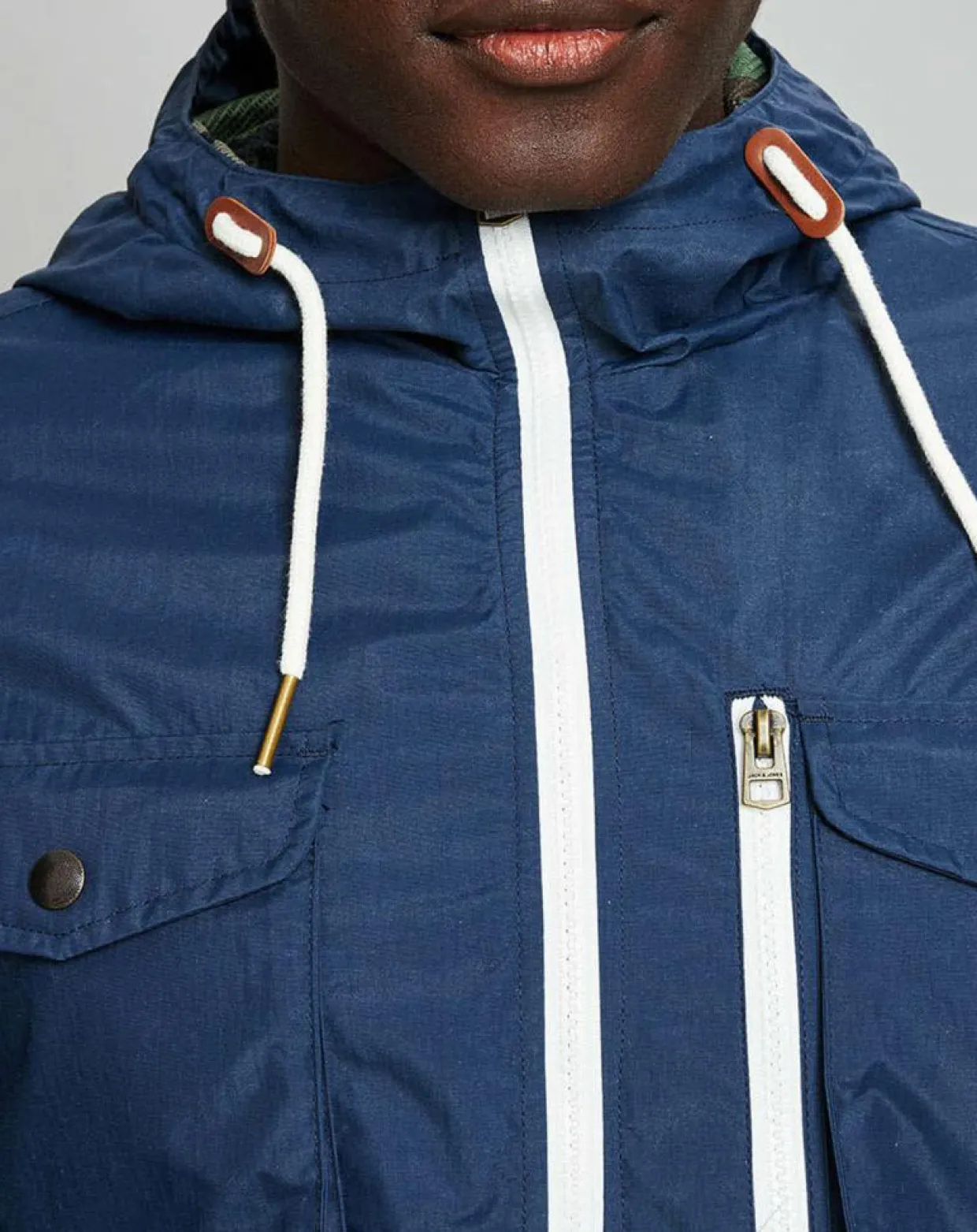 Homme Jack & Jones Vestes, Blousons^Blouson Bonanza bleu marine