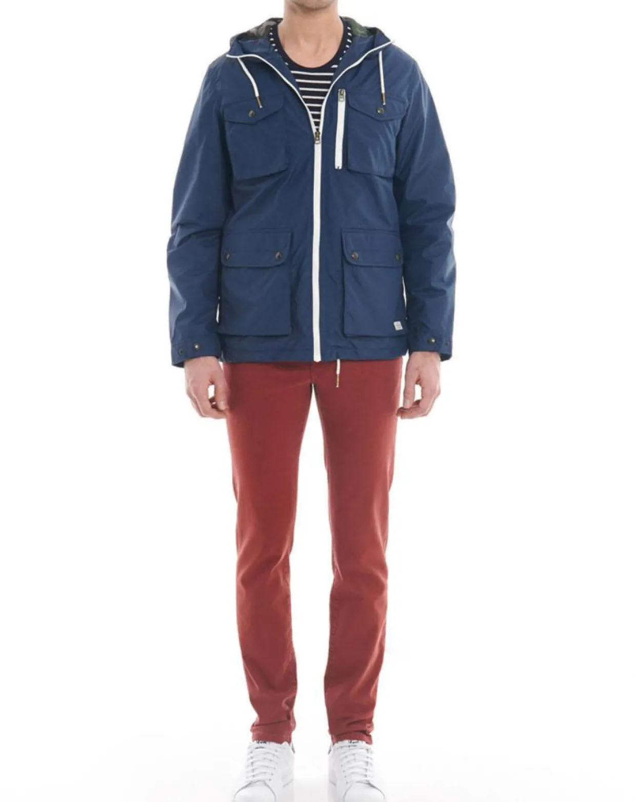 Homme Jack & Jones Vestes, Blousons^Blouson Bonanza bleu marine