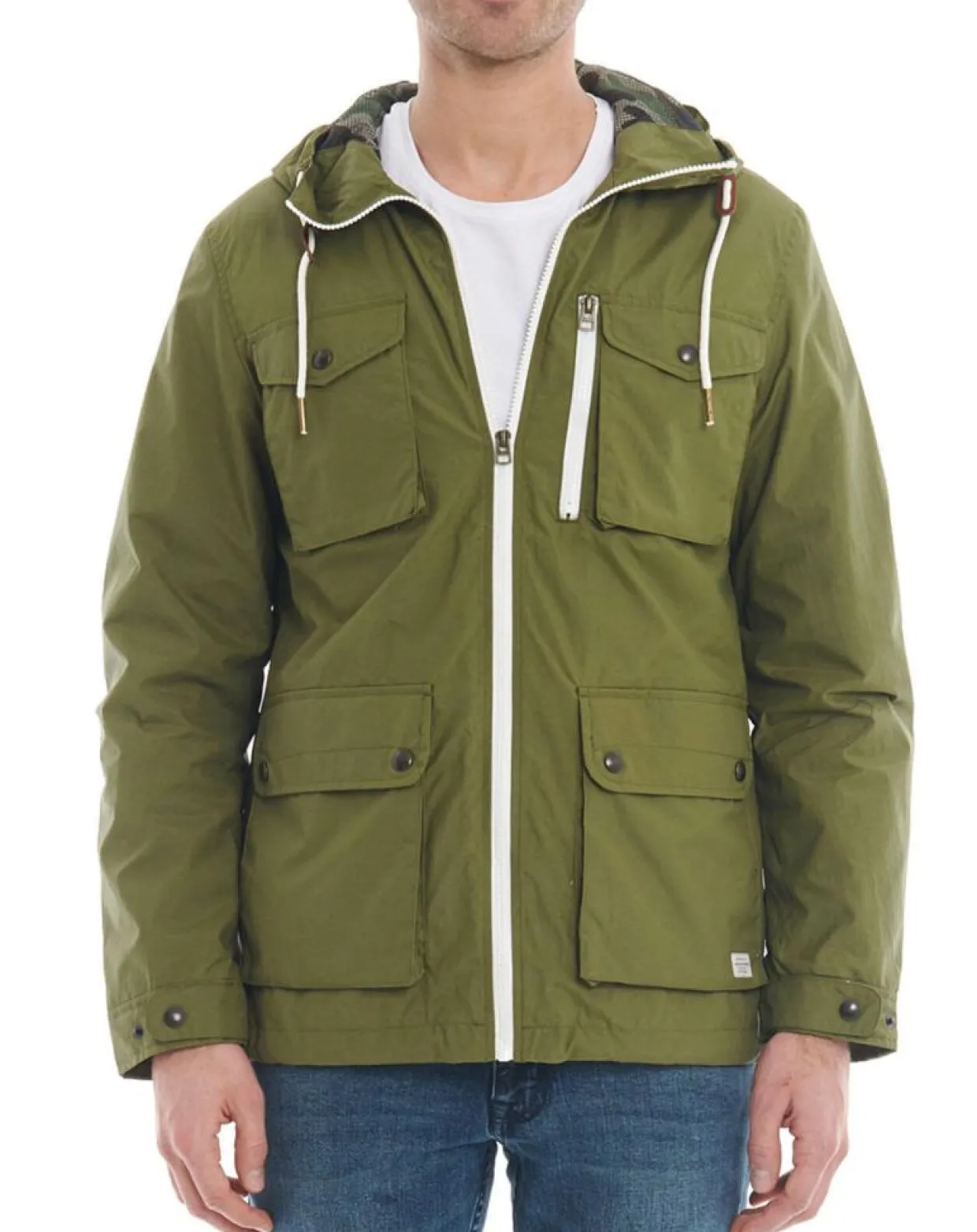 Blouson Bonanza kaki-Jack & Jones Clearance