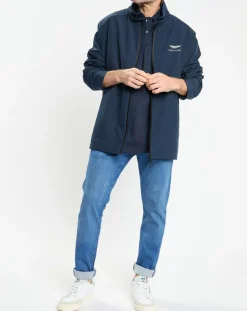 Homme Hackett London Vestes, Blousons^Blouson col montant Aston Martin Racing bleu