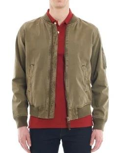 Blouson Cotton Wash kaki-Jack & Jones Sale