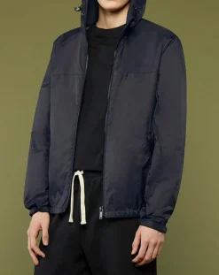 Blouson coupe-vent en Matière recyclée Maway noir-Galeries Lafayette Discount