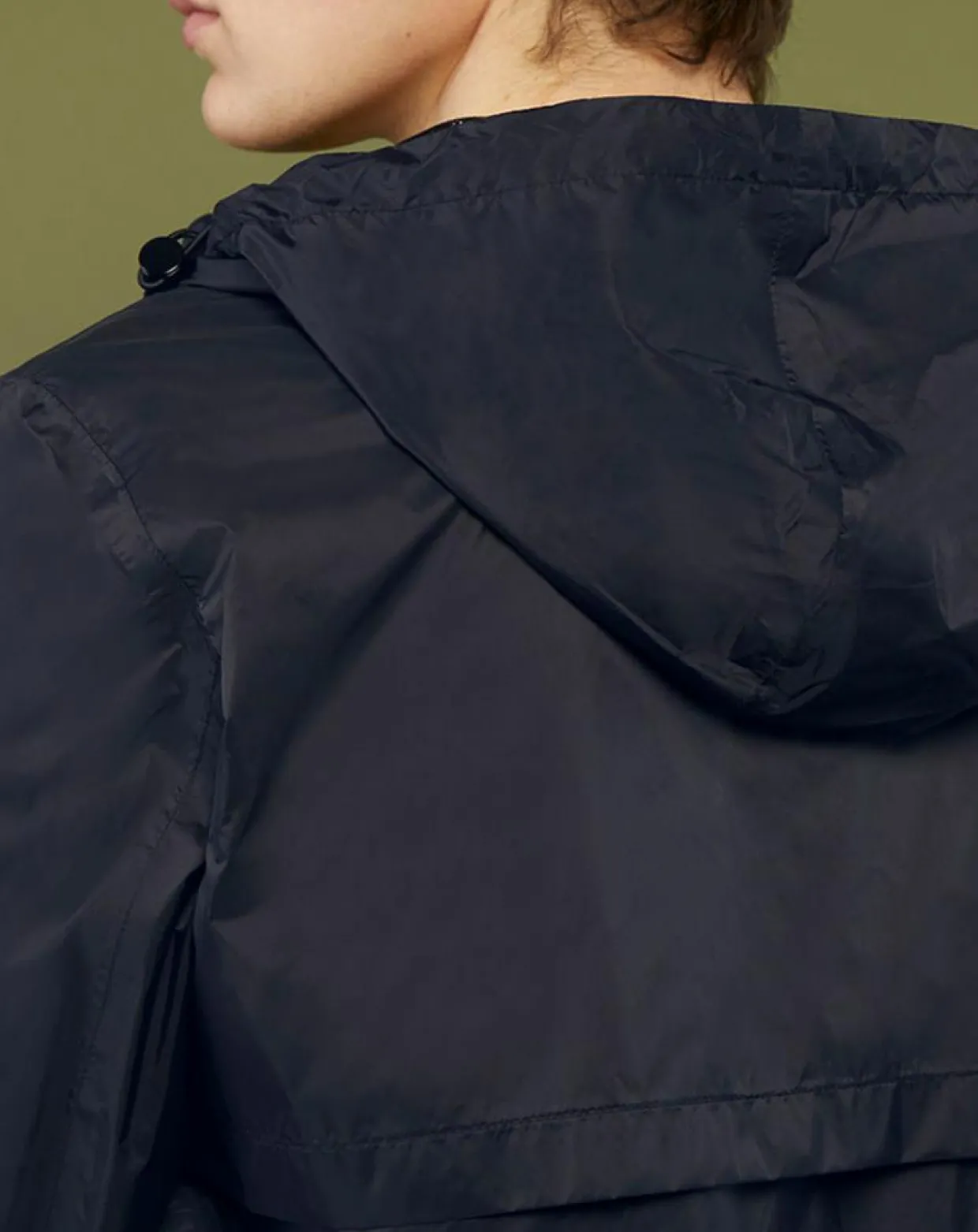 Blouson coupe-vent en Matière recyclée Maway noir-Galeries Lafayette Discount