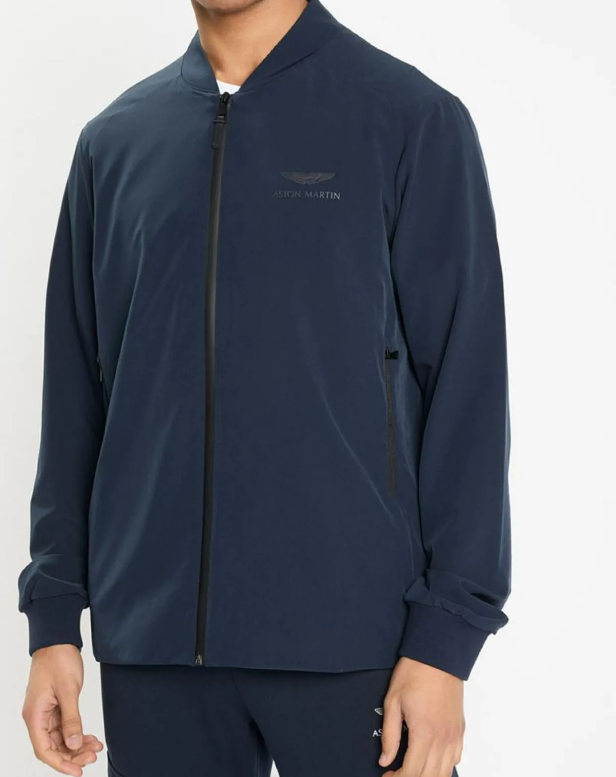 Homme Hackett London Vestes, Blousons^Blouson court Aston Martin Racing bleu marine