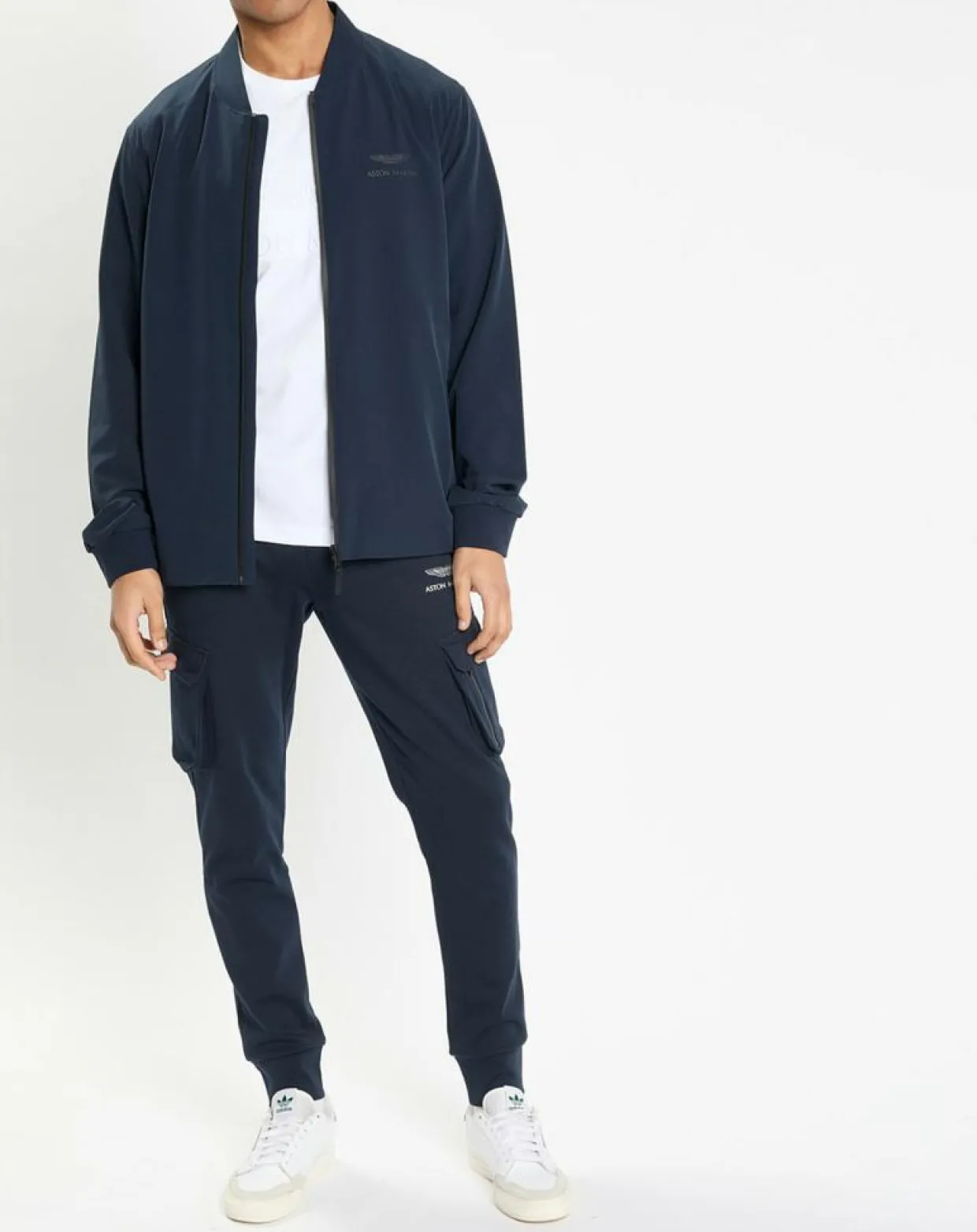 Homme Hackett London Vestes, Blousons^Blouson court Aston Martin Racing bleu marine