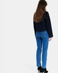 Blouson en Double face Laine mélangée Volia nocturne-Zapa New