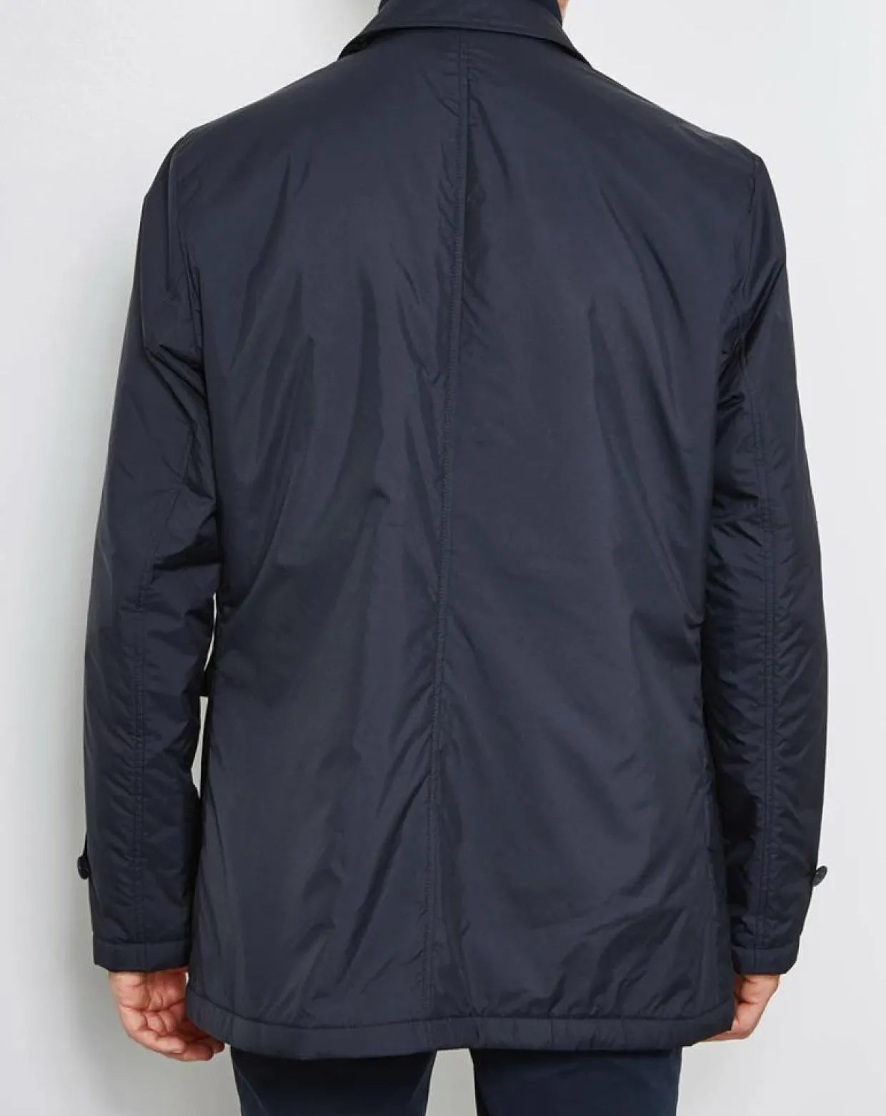 Homme Hackett London Manteaux^Blouson en flanelle Mayfair bleu marine
