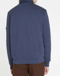 Homme Hackett London Vestes, Blousons^Blouson en jersey bleu moyen