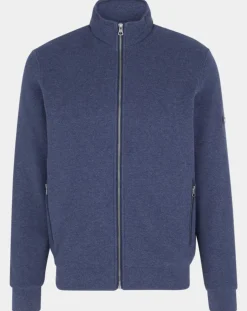 Homme Hackett London Vestes, Blousons^Blouson en jersey bleu moyen
