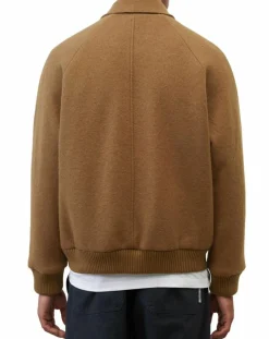 Homme Marc O'Polo Vestes, Blousons^Blouson en Laine mélangée Thermor marron