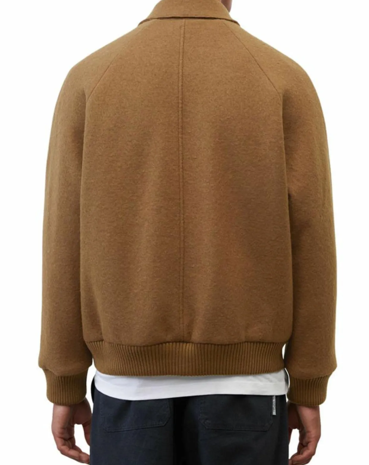 Homme Marc O'Polo Vestes, Blousons^Blouson en Laine mélangée Thermor marron