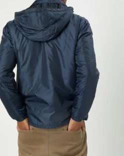 Blouson en micro ripstop bleu marine-Marc O'Polo