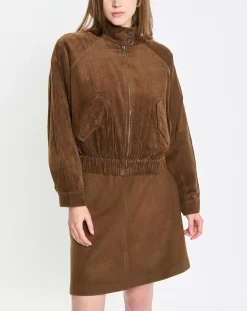 Blouson en Velours côtelé marron-Marc O'Polo Online